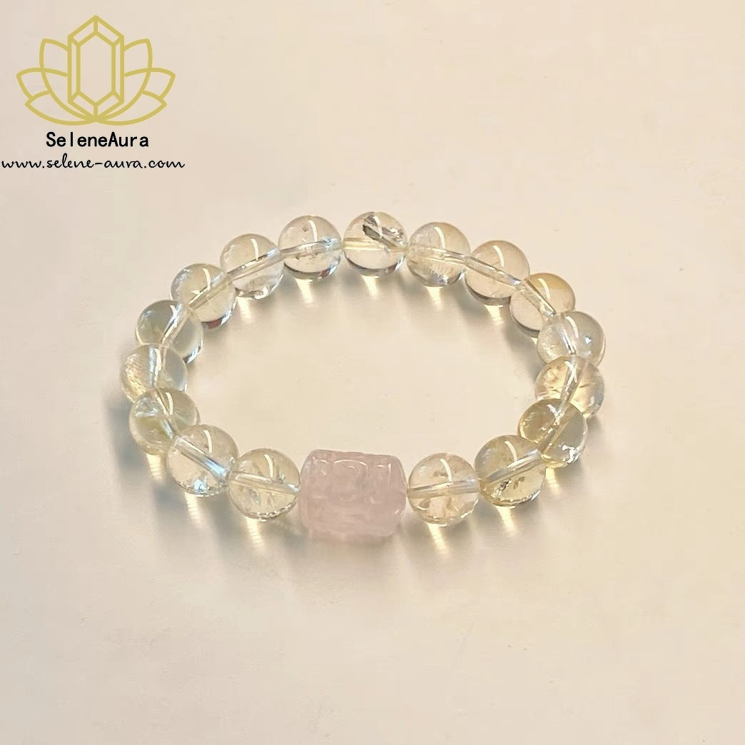 Natürliches Citrin Pi Xiu Armband