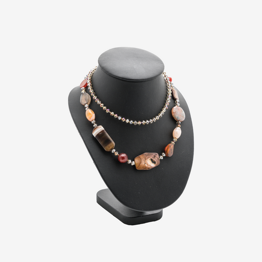 Stylish Multi-Layer Gold Chain Necklace