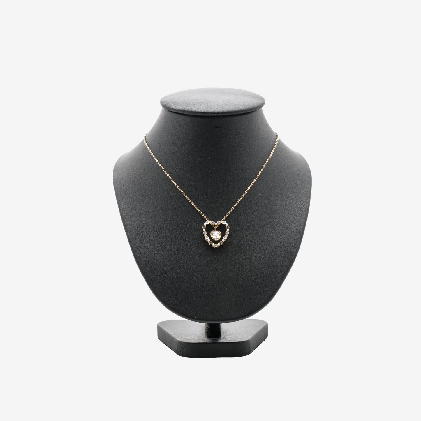 Chic Opal Stone Pendant Necklace