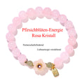 Natürliches Rosenquarz Armband | Liebesenergie-Aktivierung | Romantikdesign