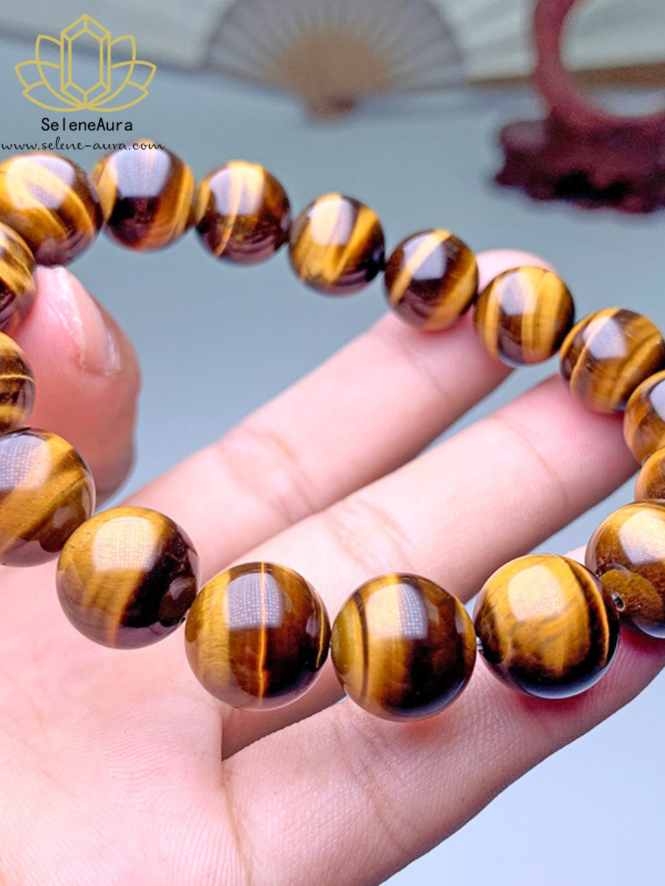 Tigerauge Armband Natürlich｜Reichtum Schutz Selbstvertrauen