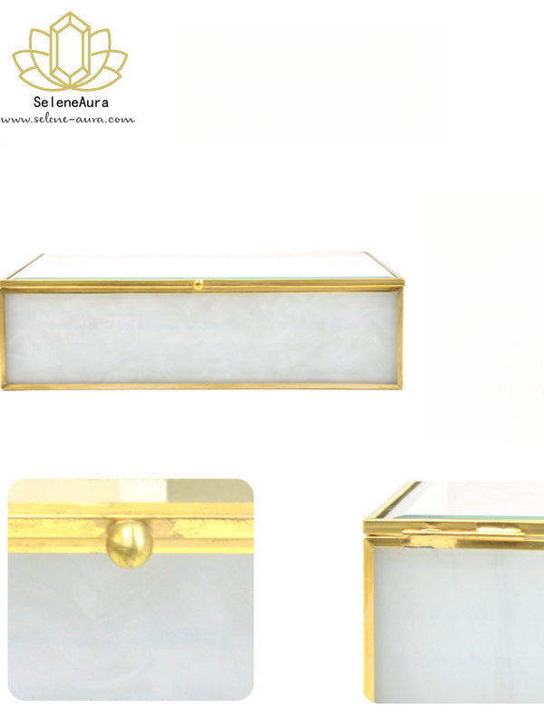 Kunsthandwerk Glasperlenkette: Echtglas in strahlenden Farben | Handgefertigter Schmuck | SeleneAura