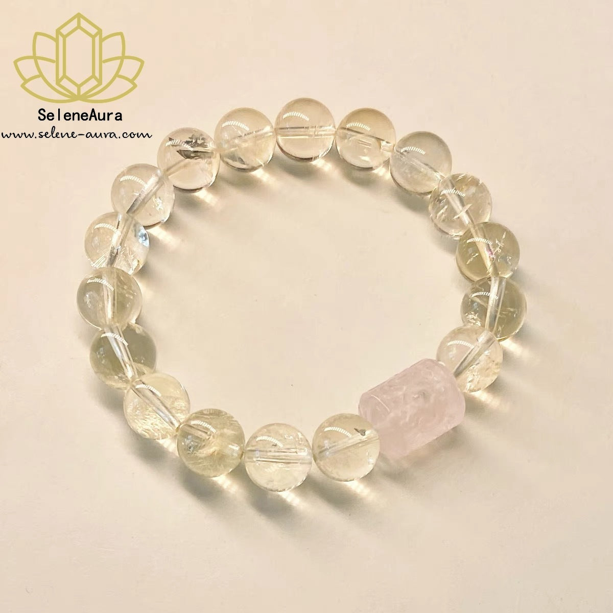 Natürliches Citrin Pi Xiu Armband
