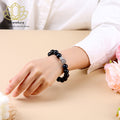 Handgemachtes Blaues Tigerauge Paar Armband - Natürlicher Edelstein