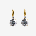 Dazzling Crystal Drop Earrings