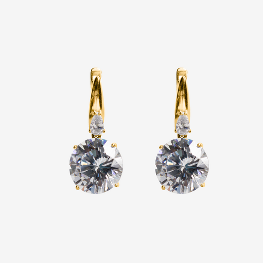 Dazzling Crystal Drop Earrings