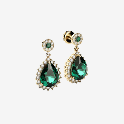 Modern Geometric Gold Hoop Earrings
