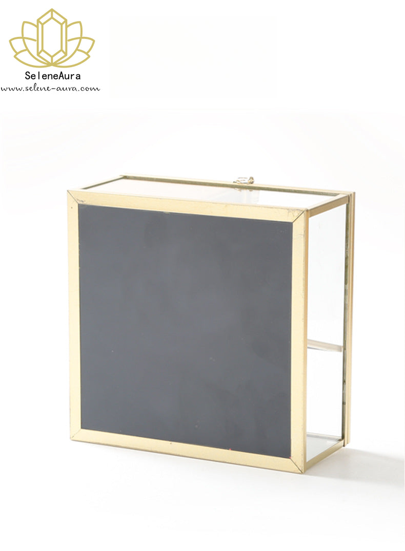 SeleneAura Barock Schmuck Tablett Gold - Kristall Deko & Aufbewahrung