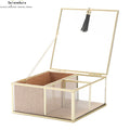 SeleneAura Barock Schmuck Tablett Gold - Kristall Deko & Aufbewahrung